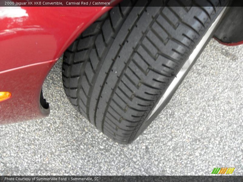 Carnival Red / Cashmere 2000 Jaguar XK XK8 Convertible