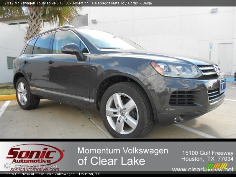 Galapagos Metallic / Cornsilk Beige 2012 Volkswagen Touareg VR6 FSI Lux 4XMotion