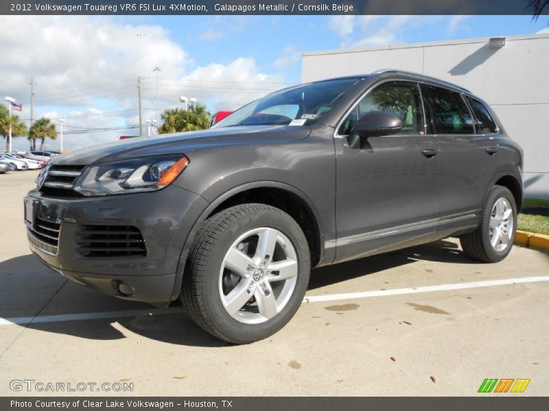 Galapagos Metallic / Cornsilk Beige 2012 Volkswagen Touareg VR6 FSI Lux 4XMotion