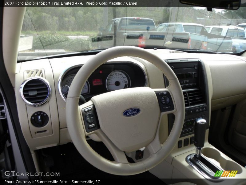 Pueblo Gold Metallic / Camel 2007 Ford Explorer Sport Trac Limited 4x4