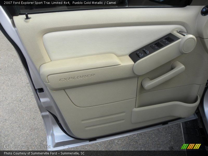 Pueblo Gold Metallic / Camel 2007 Ford Explorer Sport Trac Limited 4x4