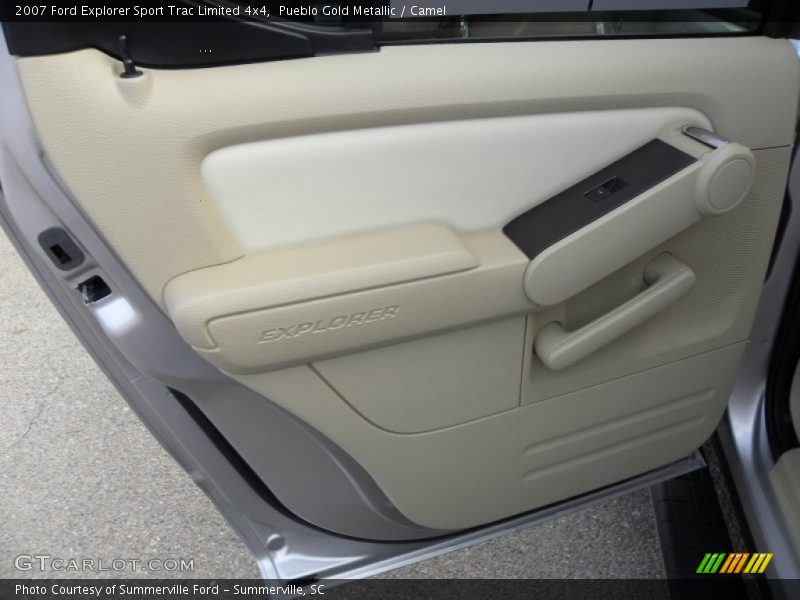 Pueblo Gold Metallic / Camel 2007 Ford Explorer Sport Trac Limited 4x4