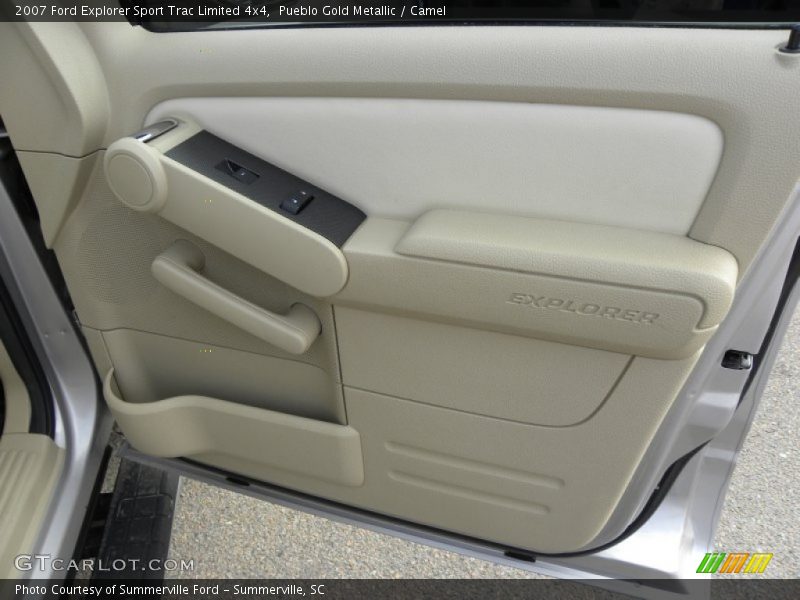Pueblo Gold Metallic / Camel 2007 Ford Explorer Sport Trac Limited 4x4