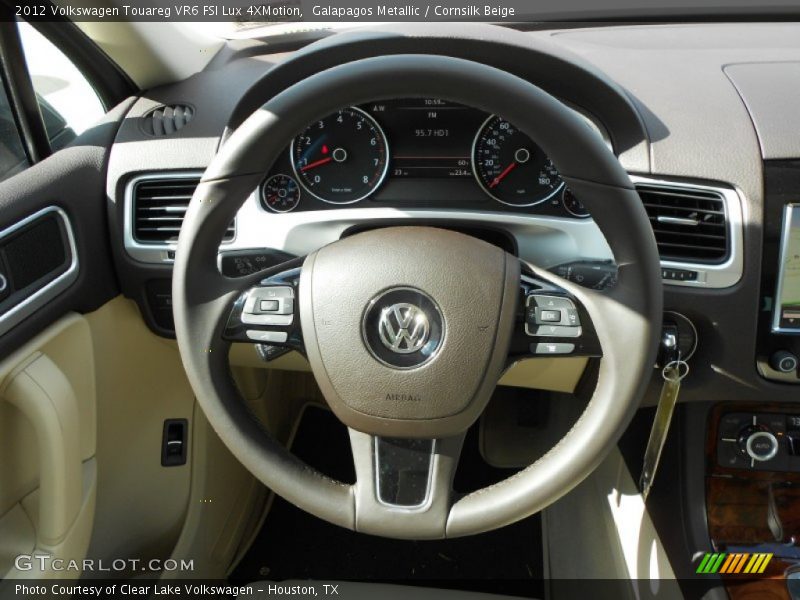 Galapagos Metallic / Cornsilk Beige 2012 Volkswagen Touareg VR6 FSI Lux 4XMotion