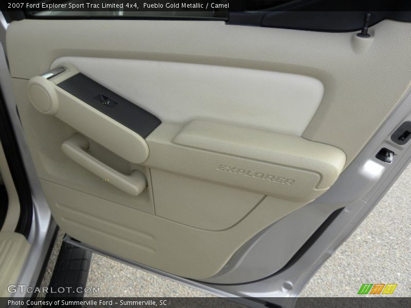 Pueblo Gold Metallic / Camel 2007 Ford Explorer Sport Trac Limited 4x4