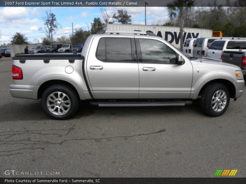 Pueblo Gold Metallic / Camel 2007 Ford Explorer Sport Trac Limited 4x4