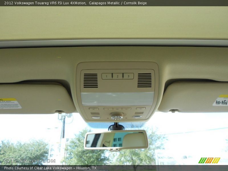 Galapagos Metallic / Cornsilk Beige 2012 Volkswagen Touareg VR6 FSI Lux 4XMotion