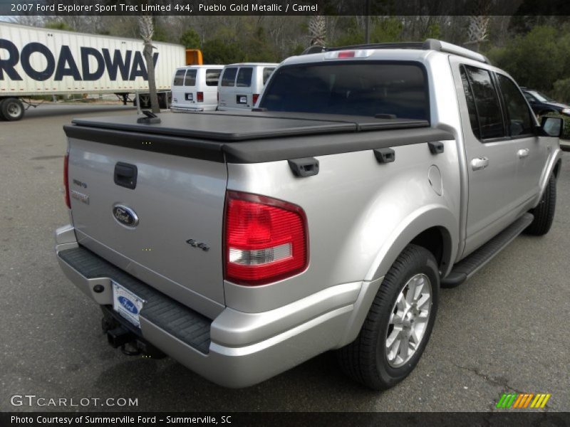 Pueblo Gold Metallic / Camel 2007 Ford Explorer Sport Trac Limited 4x4