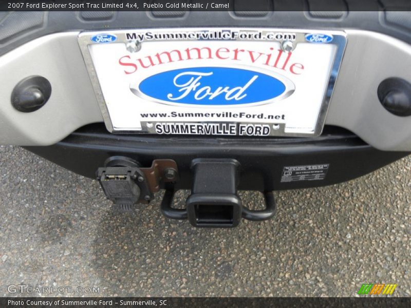 Pueblo Gold Metallic / Camel 2007 Ford Explorer Sport Trac Limited 4x4