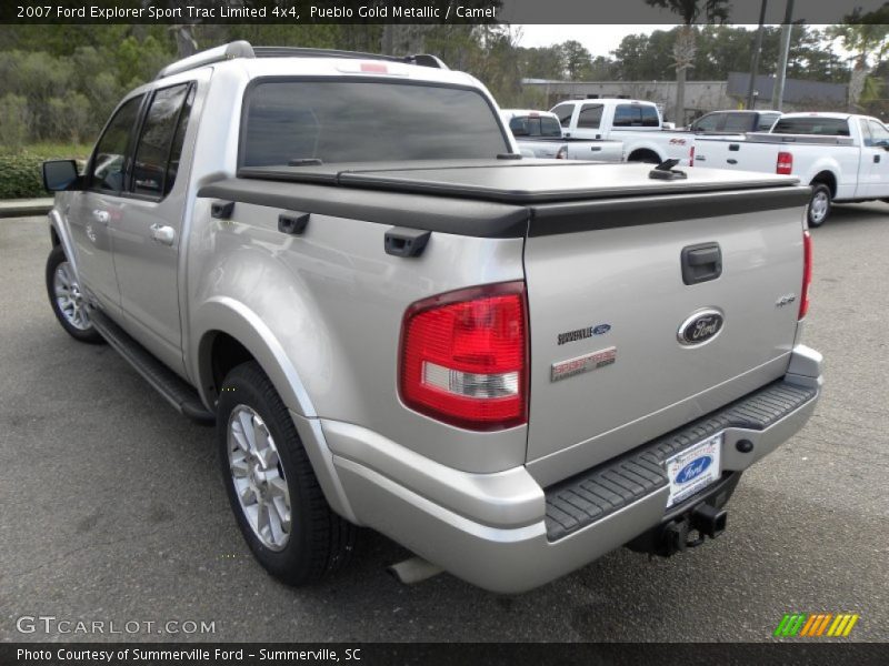 Pueblo Gold Metallic / Camel 2007 Ford Explorer Sport Trac Limited 4x4