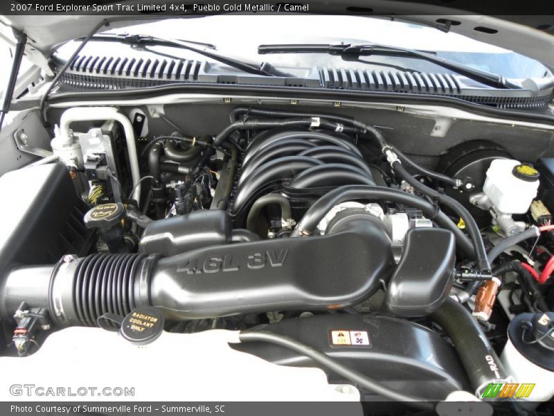 Pueblo Gold Metallic / Camel 2007 Ford Explorer Sport Trac Limited 4x4