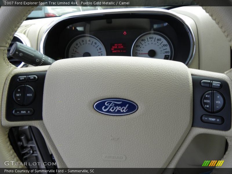 Pueblo Gold Metallic / Camel 2007 Ford Explorer Sport Trac Limited 4x4