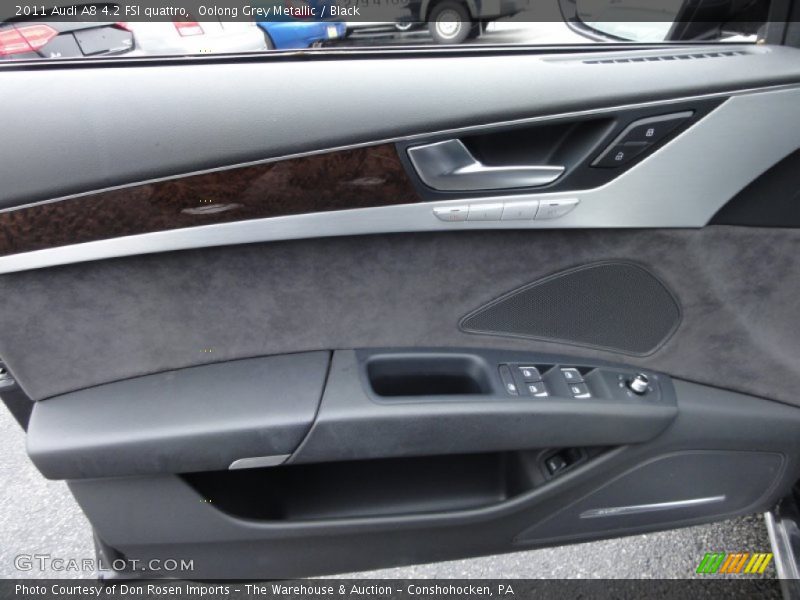 Oolong Grey Metallic / Black 2011 Audi A8 4.2 FSI quattro