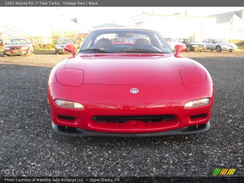 Vintage Red / Black 1993 Mazda RX-7 Twin Turbo