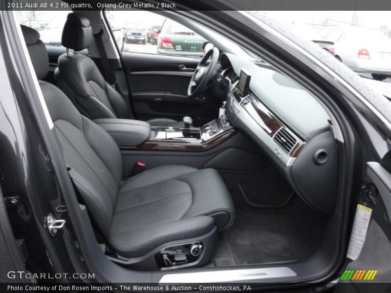 Oolong Grey Metallic / Black 2011 Audi A8 4.2 FSI quattro