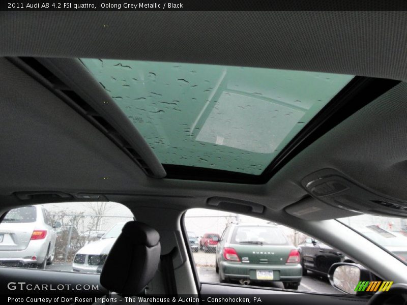 Oolong Grey Metallic / Black 2011 Audi A8 4.2 FSI quattro