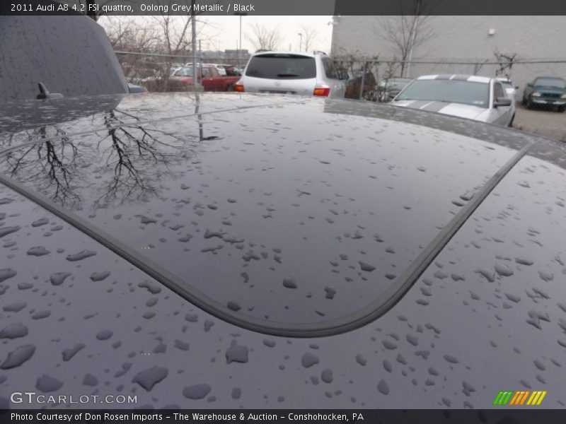 Oolong Grey Metallic / Black 2011 Audi A8 4.2 FSI quattro