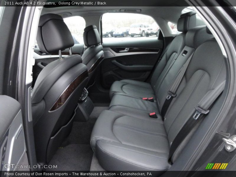 Oolong Grey Metallic / Black 2011 Audi A8 4.2 FSI quattro