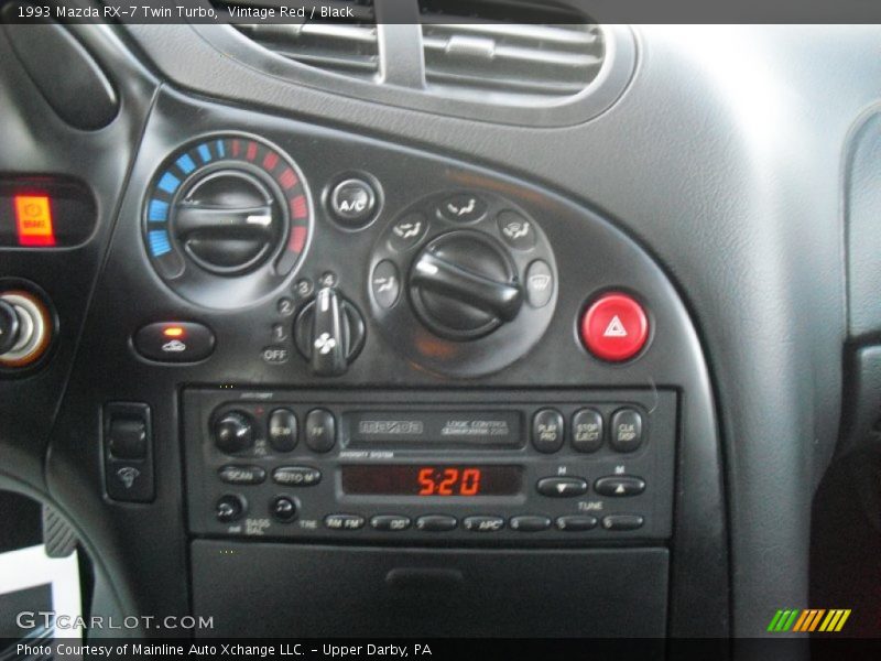 Controls of 1993 RX-7 Twin Turbo