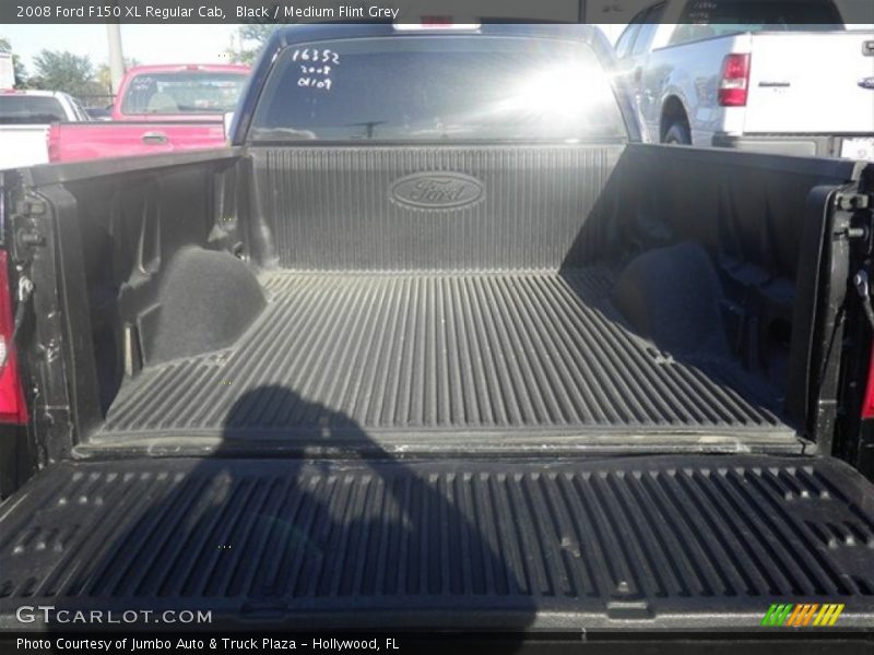 Black / Medium Flint Grey 2008 Ford F150 XL Regular Cab
