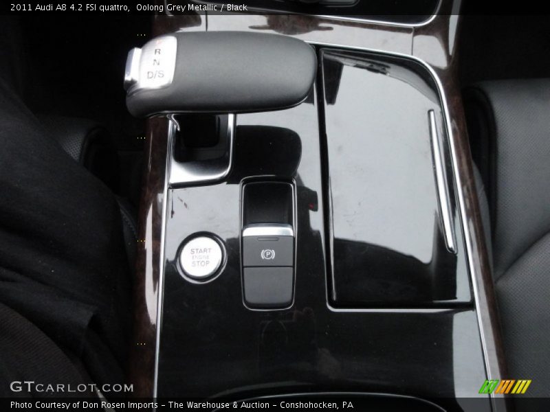 Oolong Grey Metallic / Black 2011 Audi A8 4.2 FSI quattro