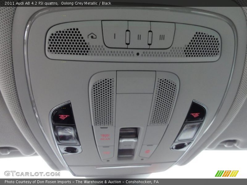 Oolong Grey Metallic / Black 2011 Audi A8 4.2 FSI quattro