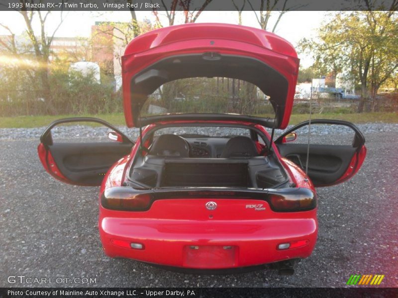 Vintage Red / Black 1993 Mazda RX-7 Twin Turbo