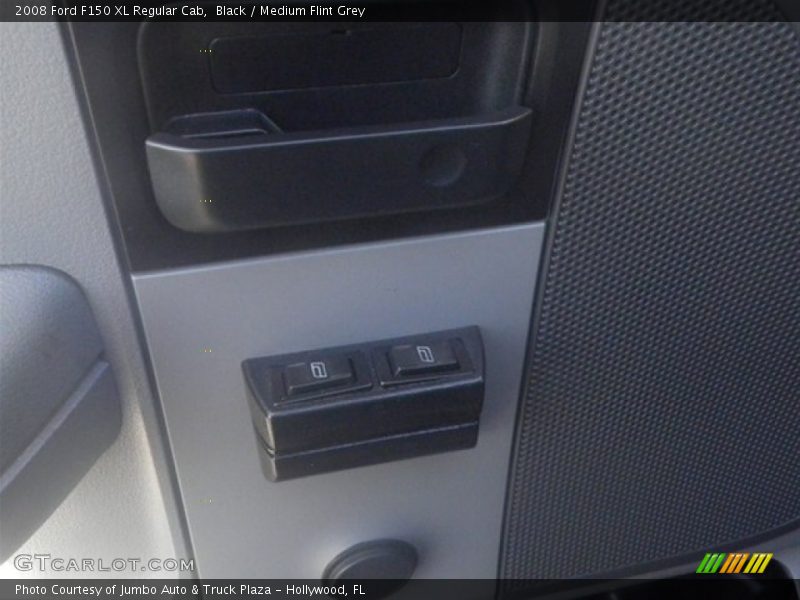 Black / Medium Flint Grey 2008 Ford F150 XL Regular Cab