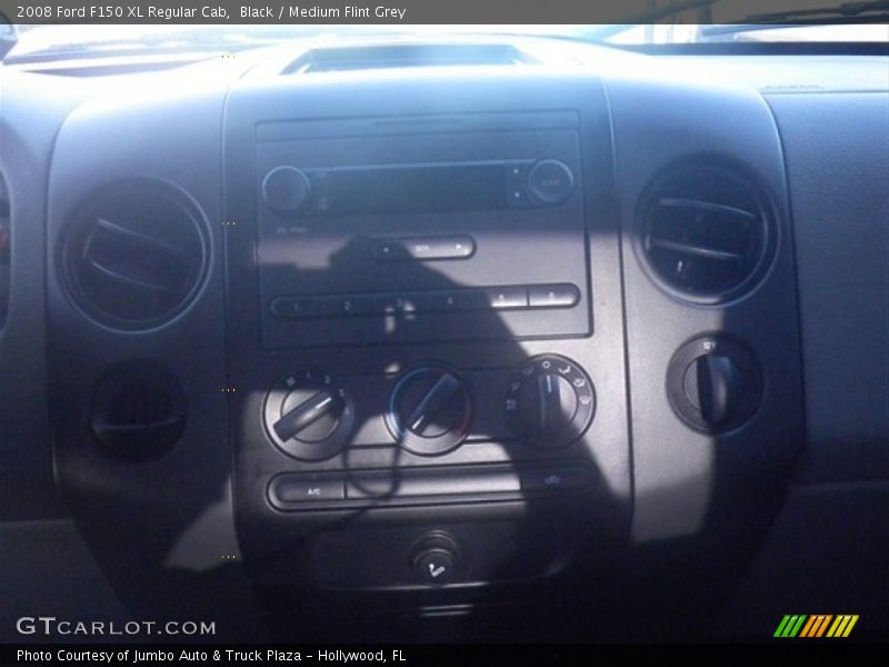 Black / Medium Flint Grey 2008 Ford F150 XL Regular Cab