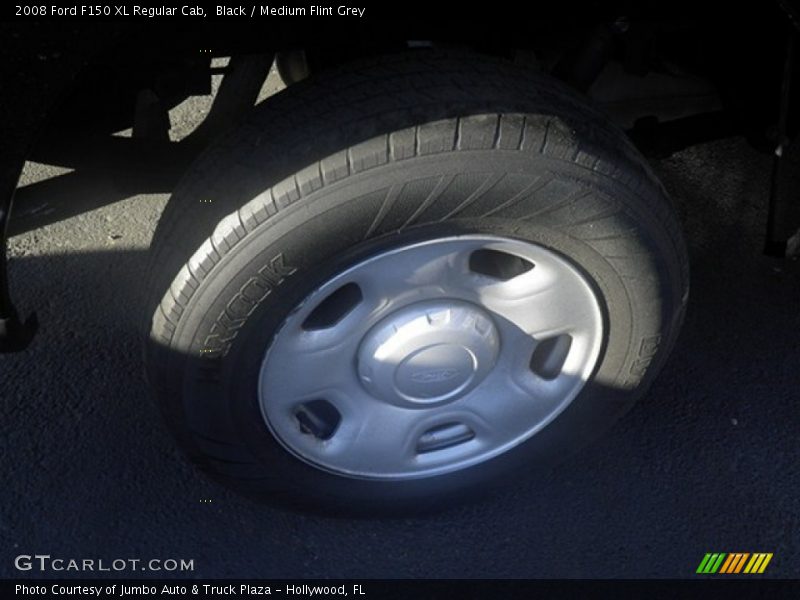 Black / Medium Flint Grey 2008 Ford F150 XL Regular Cab