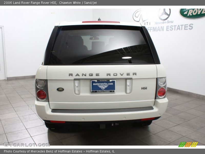 Chawton White / Sand/Jet 2006 Land Rover Range Rover HSE