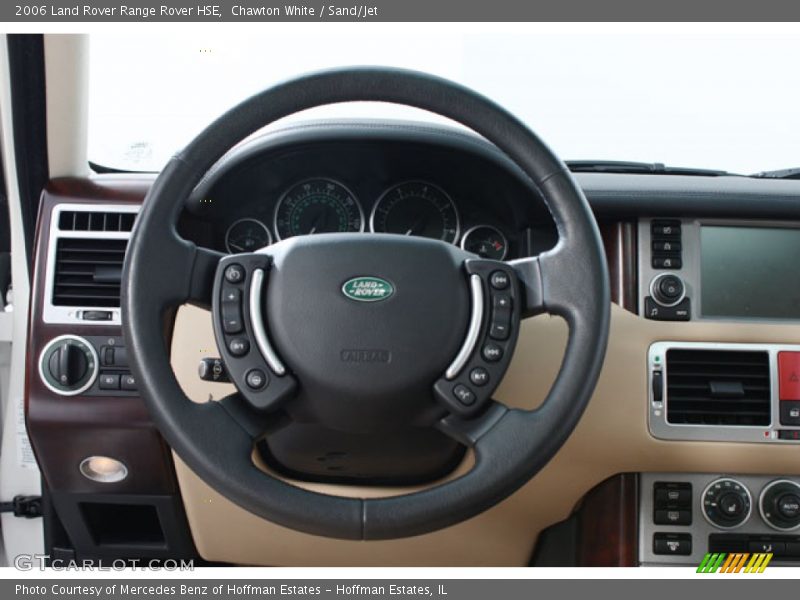 Chawton White / Sand/Jet 2006 Land Rover Range Rover HSE