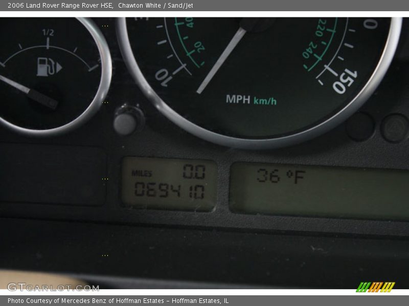 Chawton White / Sand/Jet 2006 Land Rover Range Rover HSE