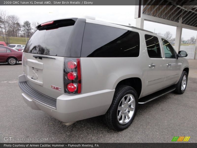 Silver Birch Metallic / Ebony 2009 GMC Yukon XL Denali AWD