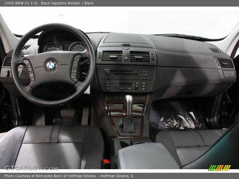 Black Sapphire Metallic / Black 2006 BMW X3 3.0i