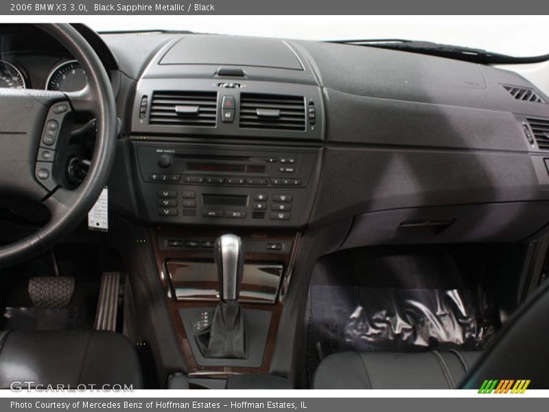 Black Sapphire Metallic / Black 2006 BMW X3 3.0i