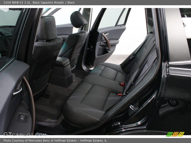Black Sapphire Metallic / Black 2006 BMW X3 3.0i