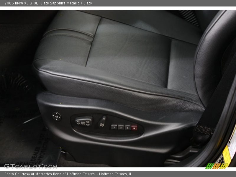 Black Sapphire Metallic / Black 2006 BMW X3 3.0i