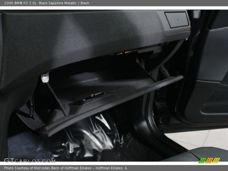 Black Sapphire Metallic / Black 2006 BMW X3 3.0i