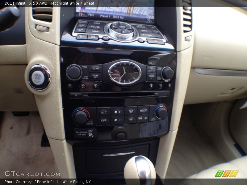 Moonlight White / Wheat 2011 Infiniti FX 50 AWD