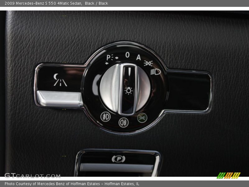 Black / Black 2009 Mercedes-Benz S 550 4Matic Sedan