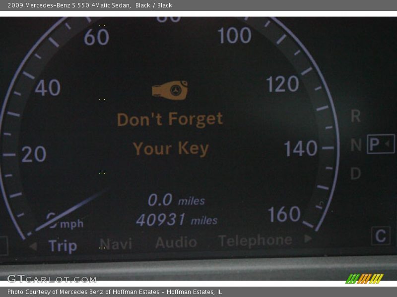 Black / Black 2009 Mercedes-Benz S 550 4Matic Sedan