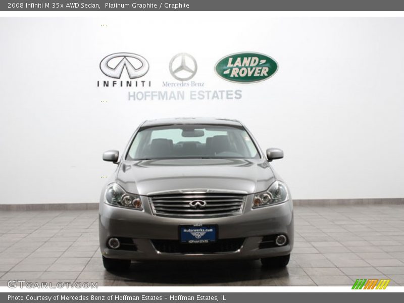 Platinum Graphite / Graphite 2008 Infiniti M 35x AWD Sedan
