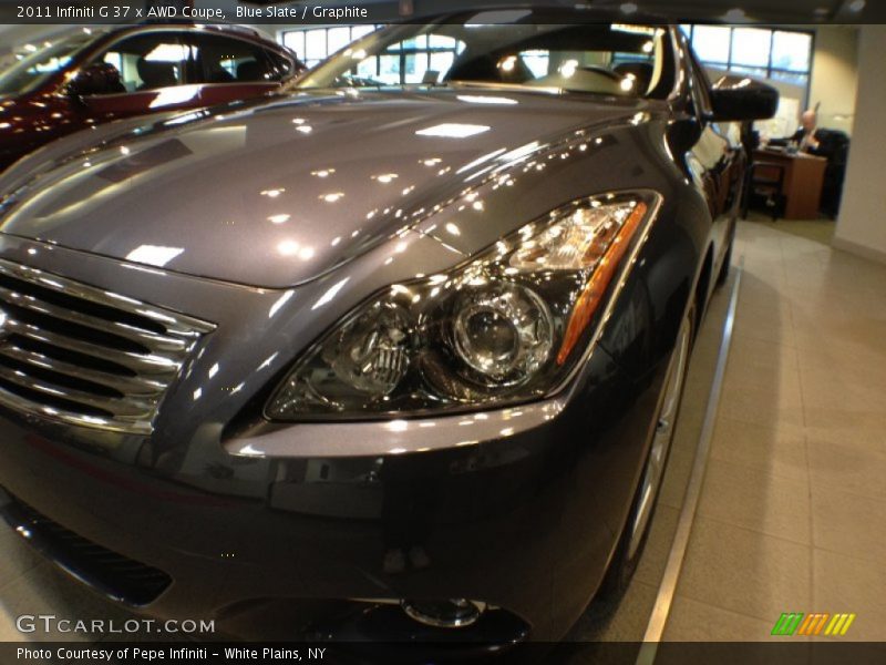 Blue Slate / Graphite 2011 Infiniti G 37 x AWD Coupe