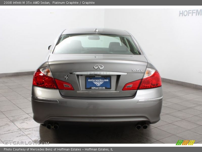 Platinum Graphite / Graphite 2008 Infiniti M 35x AWD Sedan