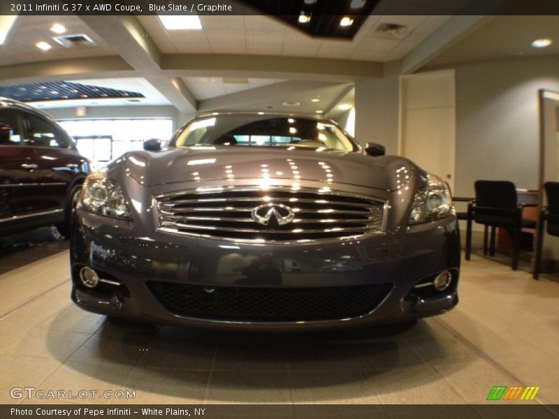 Blue Slate / Graphite 2011 Infiniti G 37 x AWD Coupe