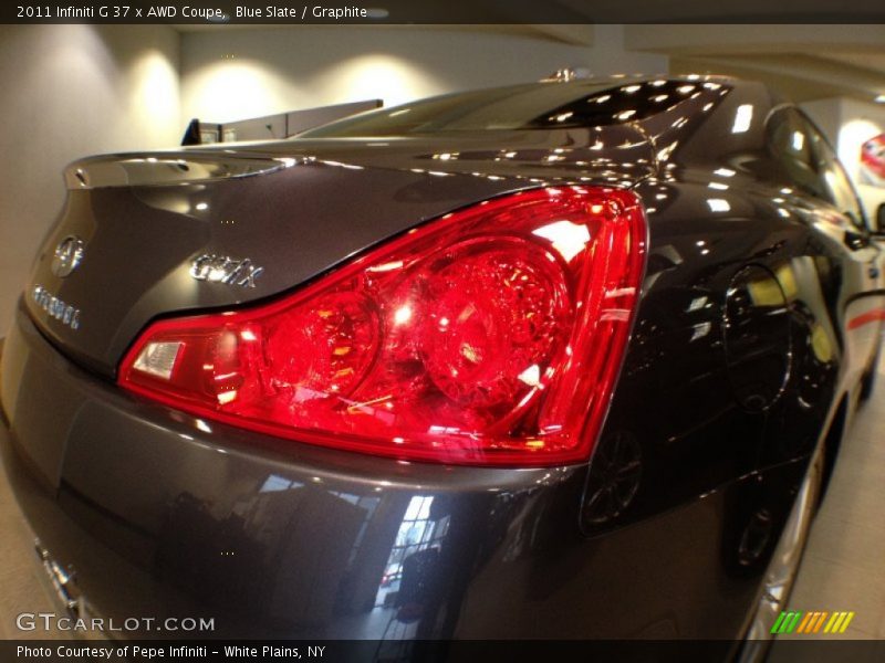 Blue Slate / Graphite 2011 Infiniti G 37 x AWD Coupe
