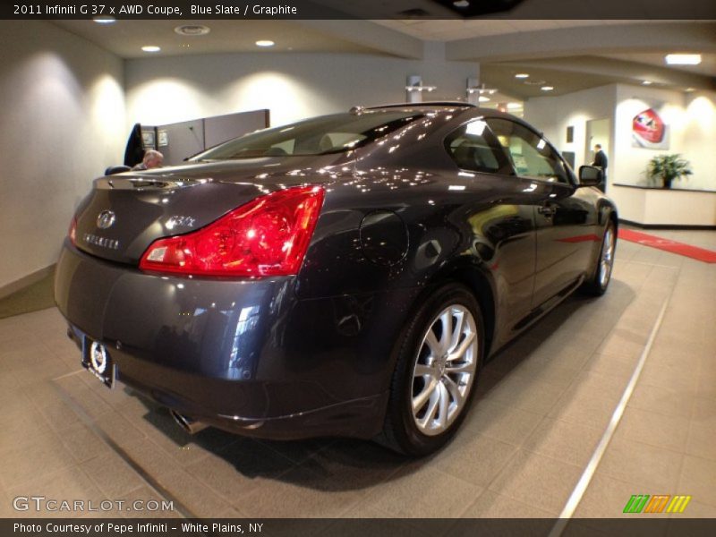 Blue Slate / Graphite 2011 Infiniti G 37 x AWD Coupe