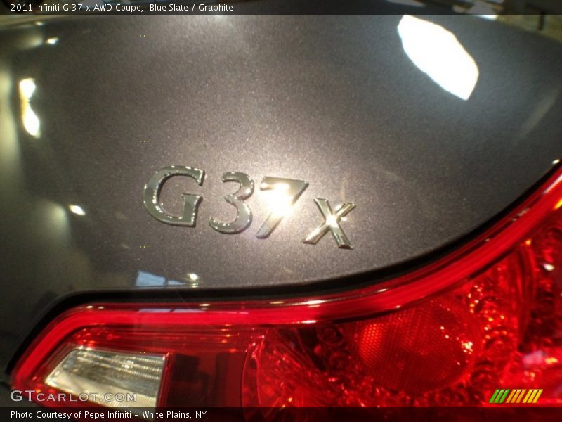 Blue Slate / Graphite 2011 Infiniti G 37 x AWD Coupe