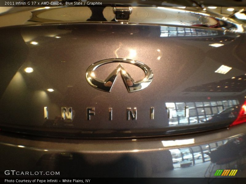 Blue Slate / Graphite 2011 Infiniti G 37 x AWD Coupe